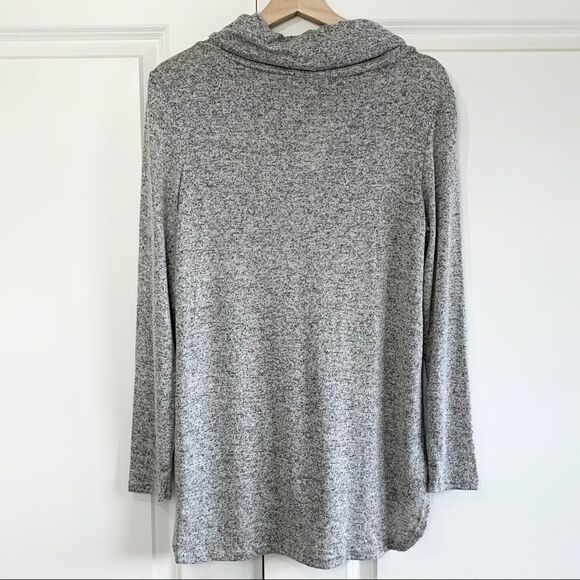 Grey Long Sleeve Cowl Neck Swe… - Picture 2 of 3